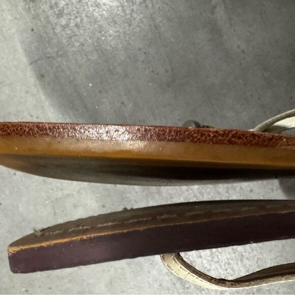 Marc Jacobs “Turlock” Skull Star Patent Leather Thong Sandals sz 39.5 -RUN SMALL - Picture 13 of 15